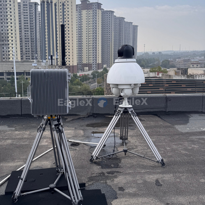 ระบบตรวจจับ, การระบุและการติดตาม Drone RF-Optoelectronic ที่ใช้พลังงาน AI 24/7 0