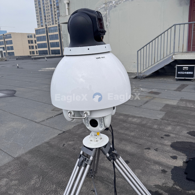 ระบบตรวจจับ, การระบุและการติดตาม Drone RF-Optoelectronic ที่ใช้พลังงาน AI 24/7 2