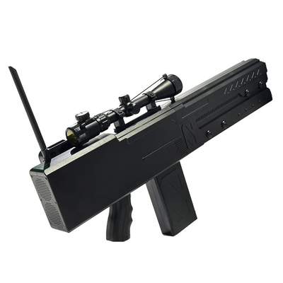 6 แบนด์ DJI UAV Jammer Gun 1-2KM ปืนรบปราม FPV Drone Gun 900MHz 1.5G 2.4G 5.8G