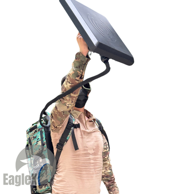 2000M 6 ความถี่ Anti FPV Drone Jammer Backpack Style Drone GPS จอม