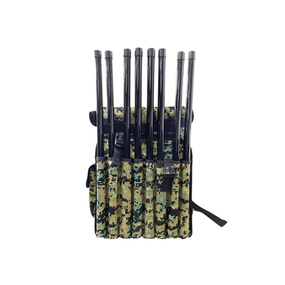 5.8G 2.4G 1.2G 900M 433M 2KM Backpack Jammer RF Amplifier Anti UAV FPV Swarms เครื่องยกระดับ RF