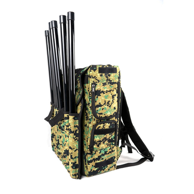 1.5KM 2500M Backpack Drone Jammer FPV RF Amplifier สัญญาณต่อต้านเครื่องบินไร้คนขับ GPS จับจ้อง