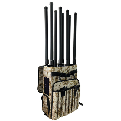 เครื่องยับยั้งความถี่แบบพกพาที่กําหนดเอง 5.2G 5.8G 433M 900M 1.2G 1.5G 2.4G