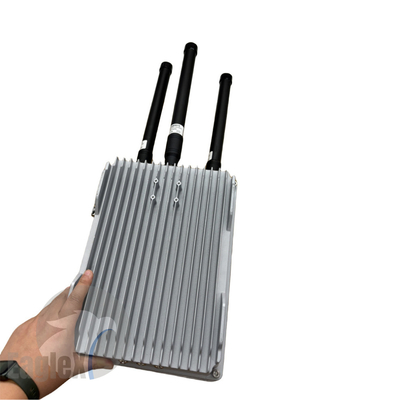 30W-50W FPV Drone Jammer 900MHz 2.4GHz 5.8GHz เครื่องยับยับความถี่สําหรับ Drones