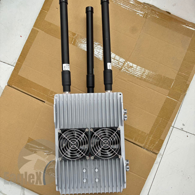 FPV Drone Jammer ด้วย 900MHz, 2.4GHz, 5.8GHz พกพาและมือถือ Anti-Drone UAV Device การแก้ไขที่ติดรถ