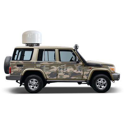 ทหารและตํารวจ Anti Drone RF Amplifier 50MHz-6GHz เครื่องยนต์ติด Drone Jammer