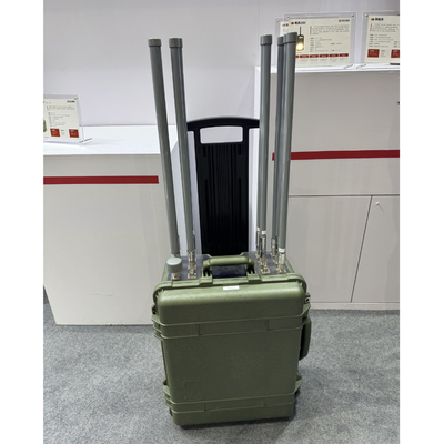 3KM Anti FPV Backpack Drone Jammer 1.5GHz 2.4GHz 5.8GHz เครื่องยับความถี่แบบพกพา