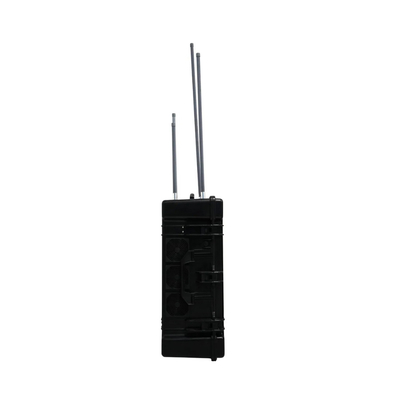 การป้องกันชายแดนภายนอก Drone สัญญาณ Scrambler มือถือทหาร Drone Radio Jammer