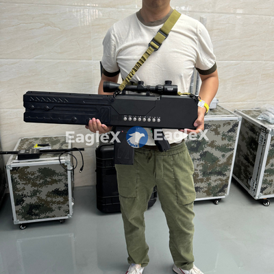 แรง 8 ความถี่ 2000M แอนติ FPV Drone Gun มือถือ Drone Jammer 433MHz -5.8G