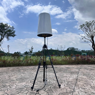 DJI เครื่องตรวจจับสัญญาณ Drone Outdoor Airport Prison Defense FPV การตรวจสอบการบุกรุก