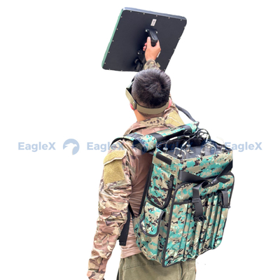 กระเป๋าสะพายหลัง Drone Jammer 4/6/8/10/12 ช่อง 2.4G 5.8G Anti FPV UAV Killer Signal GPS Blocker ระบบป้องกันจอม