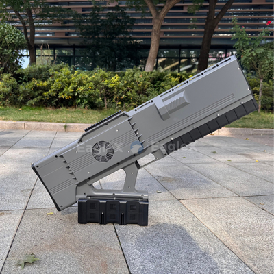 อุปกรณ์ป้องกันโดรนมือถือ 1-3KM FPV Drone Jammer พร้อมเครื่องตรวจจับการตรวจจับ 5KM
