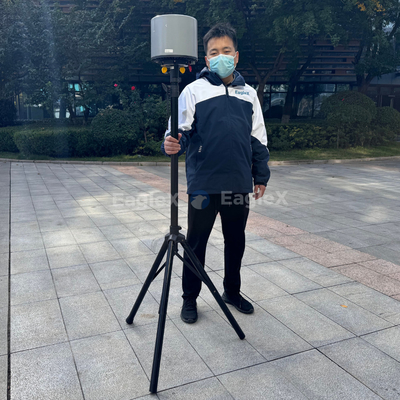 5000m 5KM ระยะทาง DJI FPV เครื่องตรวจจับ Drone ที่ตั้ง การตรวจสอบ 360 ° การครอบคลุม 400-6000MHz