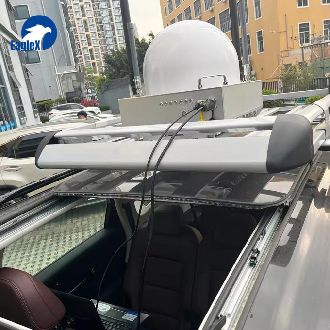 2KM-3KM เครื่องยับยับรถยนต์ หลังคารถยนต์แม่เหล็ก 600MHz 1.4G 2.4G 5.2G 5.8GHz 0