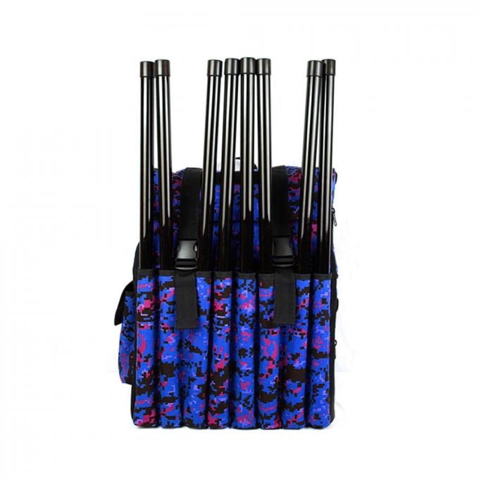 เครื่องปลอมตัว FPV Drone Jammer Backpack 8 ช่อง RF Drone Jammer Amplifier 1