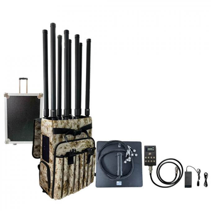 5.8G 2.4G 1.2G 900M 433M 2KM Backpack Jammer RF Amplifier Anti UAV FPV Swarms เครื่องยกระดับ RF 2