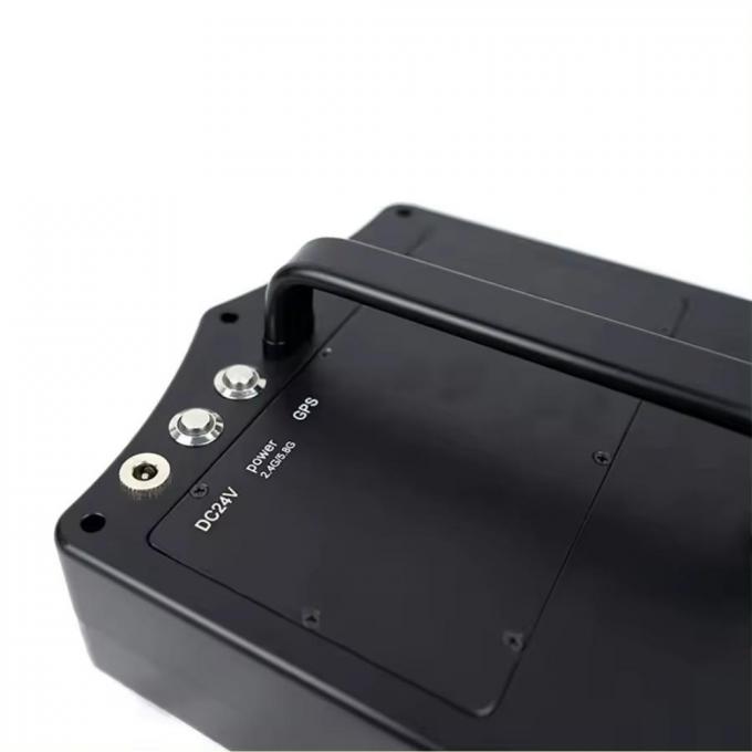 2.4Ghz 5.8Ghz DJI เครื่องยับยับ Drone 1000m-2000m อุปกรณ์ยับยับแบบพกพา 0