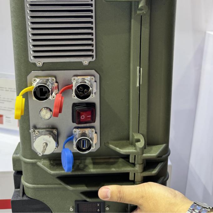 แบนด์เต็ม Anti Drone Jammer 900MHz 1.5GHz 2.4GHz 5.8G เครื่องยับยับ Drone พกพา 0