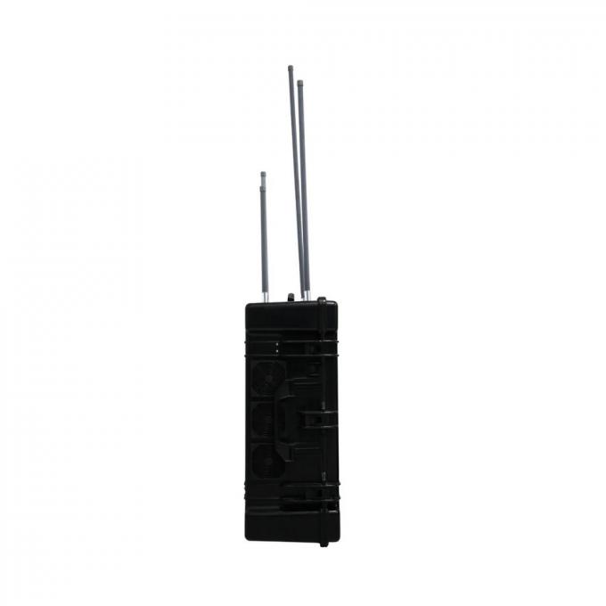 การป้องกันชายแดนภายนอก Drone สัญญาณ Scrambler มือถือทหาร Drone Radio Jammer 2
