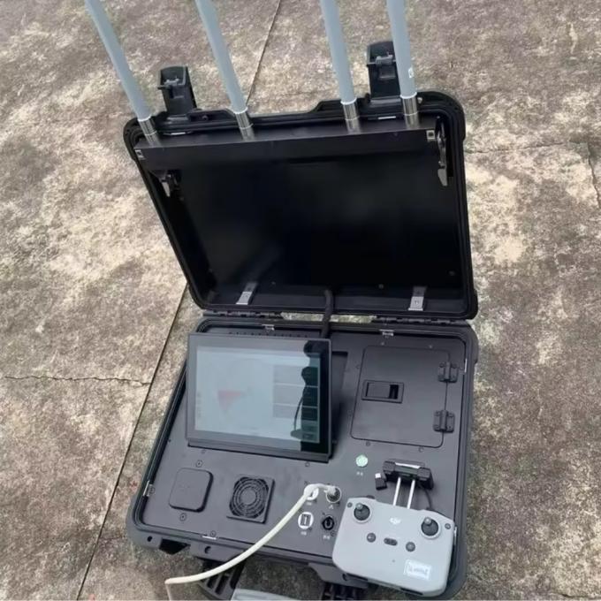 รถในรถยนต์ เครื่องตรวจจับ Drone พกพา ระยะความถี่เต็ม 0