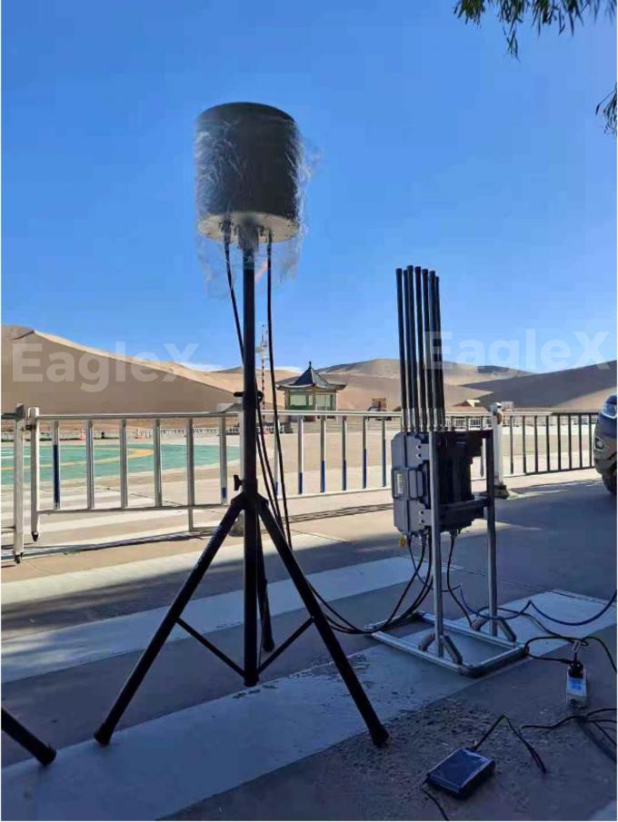 ระบบตรวจจับ Drone Jammer แบบกลางแจ้ง 1