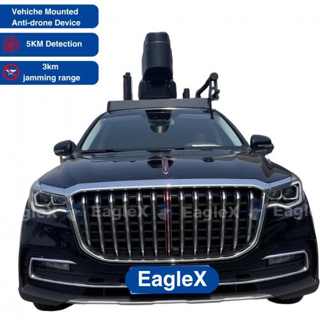 การใช้รถยนต์สําหรับการตรวจจับ Drone และระบบเจมสําหรับความปลอดภัยในอากาศ 0