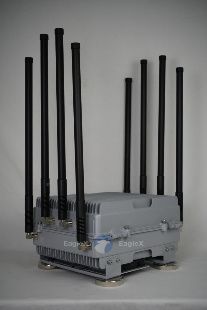 ช่อง 8 แบนด์ กล่องรบกวนต่อต้านเครื่องบินไร้คนขับที่ติดรถยนต์สําหรับ FPV 0