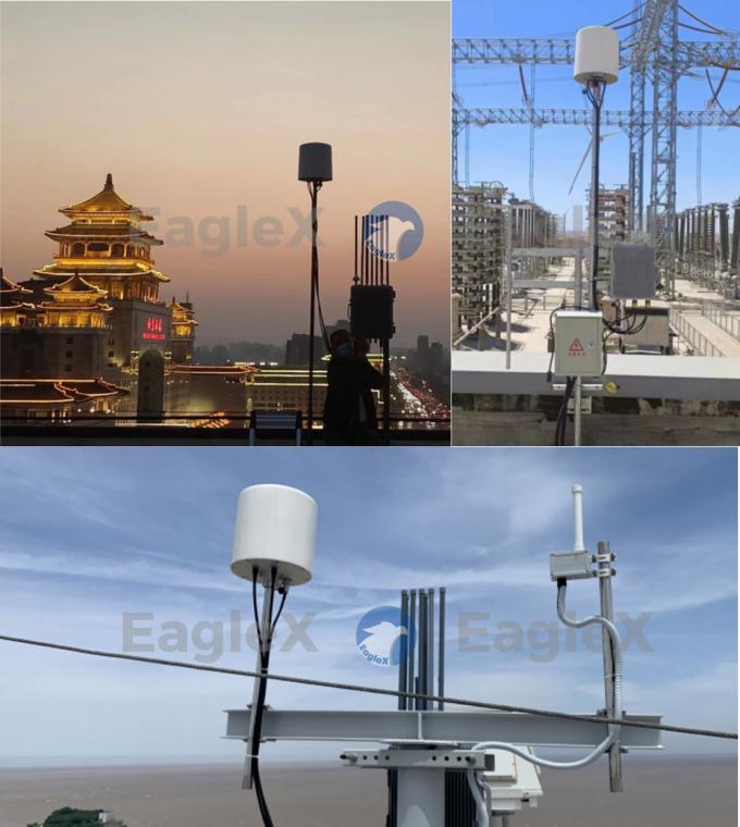 5000m 5KM ระยะทาง DJI FPV เครื่องตรวจจับ Drone ที่ตั้ง การตรวจสอบ 360 ° การครอบคลุม 400-6000MHz 1